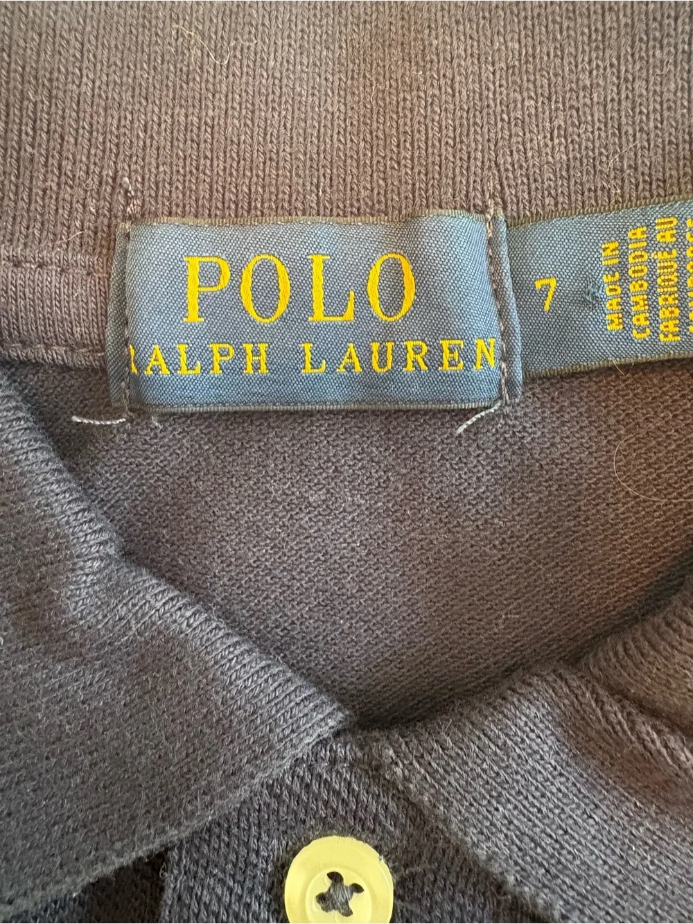Ralph Lauren Kids Navy Polo - New